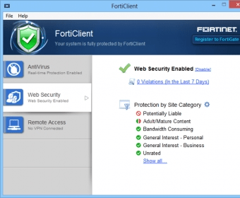 forticlient 5.6.6.1167